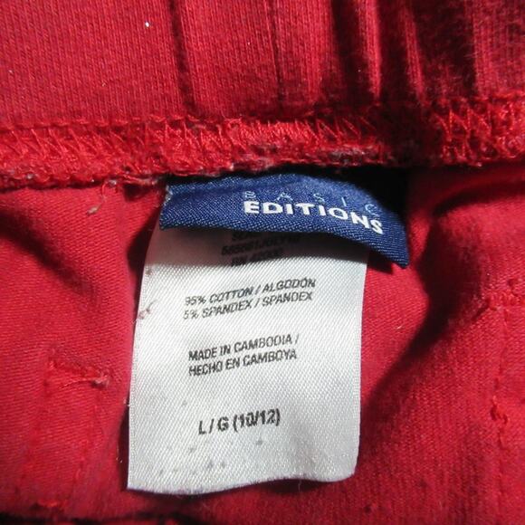 Red Sparkle Basic Edition Shorts - Picture 2 of 3